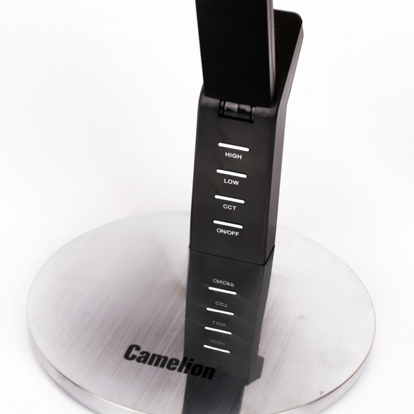 Светильник настольный Camelion KD-835 C03, LED, 8Вт/серебристый (12998)