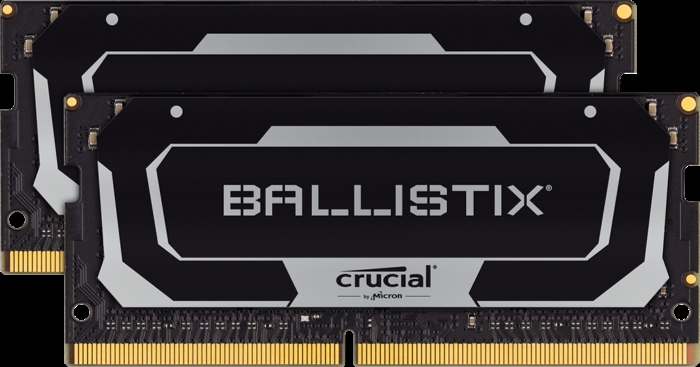 Модуль памяти для ноутбука CRUCIAL SODIMM 16GB PC21300 DDR4 SO KIT2 BL2K8G26C16S4B, черный 