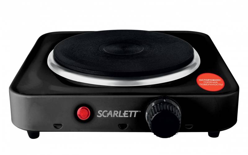Плита Электрическая Scarlett SC-HP700S11 черный (настольная)