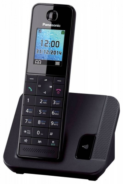Радиотелефон Panasonic KX-TGH210RUB, черный