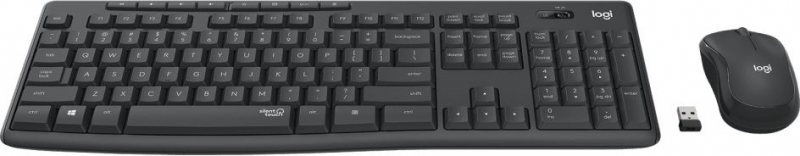 Комплект (клавиатура+мышь) LOGITECH MK295 Silent Wireless Combo (920-009807)