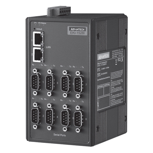 EKI-1528i-DR-AE   8-port RS-232/422/485 Device Server Advantech
