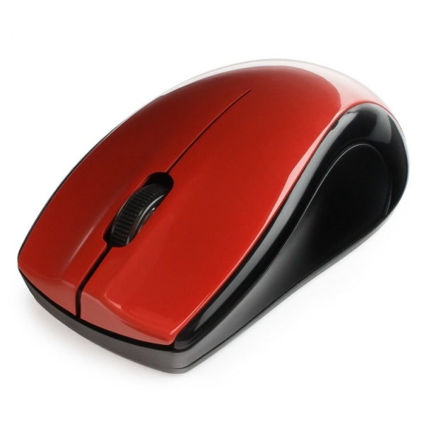 Мышь Gembird MUSW-320-R, красная