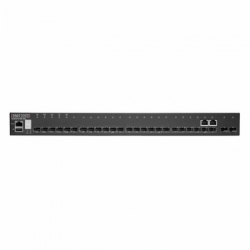 ECS4510-28F Edge-corE 22 x GE SFP + 2 x GE Combo (RJ45/SFP) + 2 x 10G SFP+ ports + 1 x expansion slot (for dual 10G SFP+ ports) L2+ Stackable Switch w/ 1 x RJ45 console port, 1 x USB type A storage port, RPU connector, Stack up to 4 units