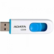 16GB ADATA C008 USB Flash [AC008-16G-RWE] USB 2.0, White/Blue, RTL (609642)