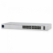 UniFi 24Port Gigabit Switch with SFP [USW-24-EU] Ubiquiti коммутатор в стойку, 24х 1G RJ45, 2х SFP, RTL {2} (071385)