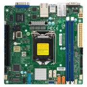 SuperMicro MBD-X11SCL-IF-O MiniITX, LGA1151H4, C242, 2xDIMM (64GB) DDR4 ECC UDIMM, 4x SATA, 4x USB 2.0, 7x USB 3.0, 1x PCIE x16), M.2 SATA/NVME 2280 (327652)