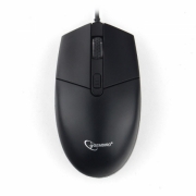 Мышь Gembird MOP-500H USB, черный, 2кн.+колесо-кнопка+DPI, 2400DPI, подогрев, кабель 1.5м {100} (209876) (794604)