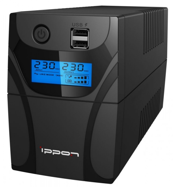 ИБП Ippon Back Power Pro II 800, черный (1005575)