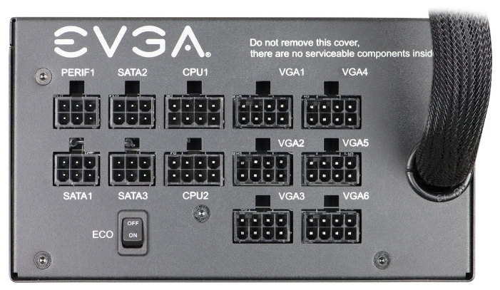 Блок питания EVGA GQ 1000W Gold (210-GQ-1000-V2)