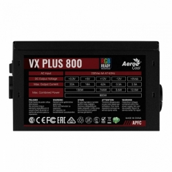 VX Plus 800 RGB - 800W , ATX v2.3 , Fan 12cm , 500mm cable , Retail (150959)