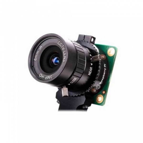 Raspberry Pi   Широкоугольный объектив камеры высокого разрешения, 6mm Wide Angle Lense, (SC0124) , 201-2855