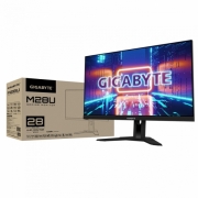 28" Gigabyte M28U-EK Gaming monitor Black (IPS, 3840x2160, HDMI+HDMI+DP, 2,26 ms, 178°/178°, 300 cd/m, 1000:1, 2xUSB3.0, USB Type-C, 144Hz, MM) (20VM0-M28UBA-1EKR)