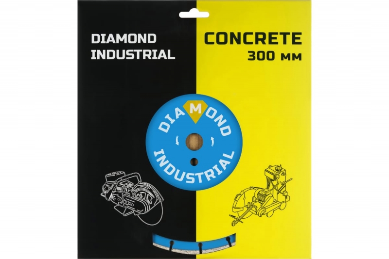 Диск алмазный сегментный по бетону (300х25.4 мм) Diamond Industrial DIDC300