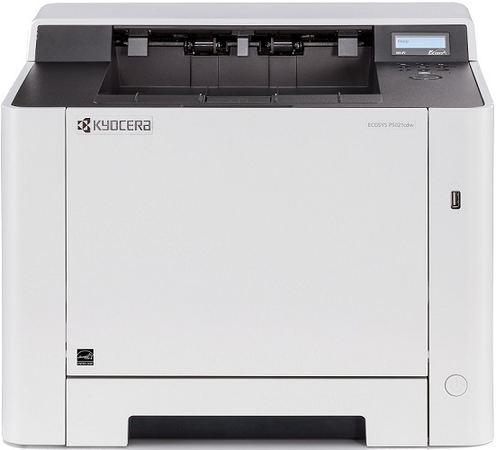 Принтер лазерный KYOCERA COLOUR A4 P5021CDW, белый, черный 
