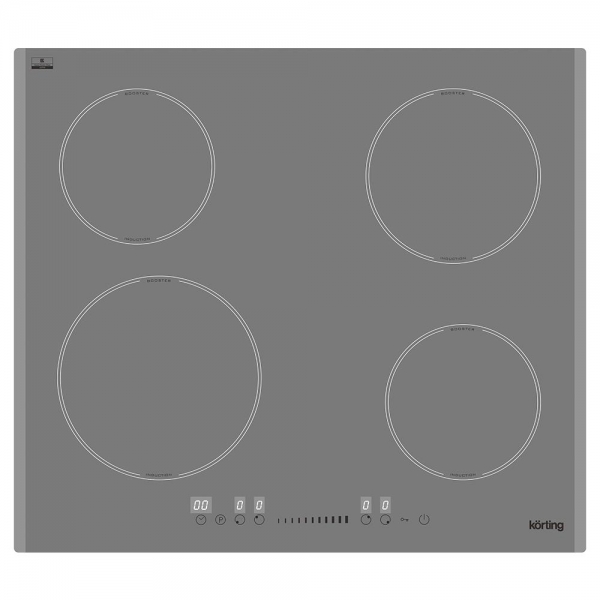 Индукционная варочная панель KORTING HI 64560 BGR, серый