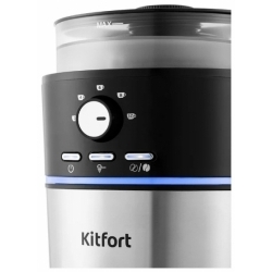 Кофеварка Kitfort KT-737, черный/серебристый
