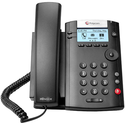 Телефон SIP Polycom VVX 201 (2200-40450-114)