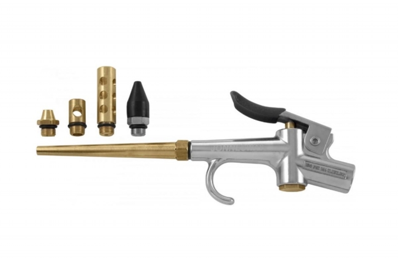 Продувочный пистолет с насадками Jonnesway JAT-6904S 5 предметов 49737