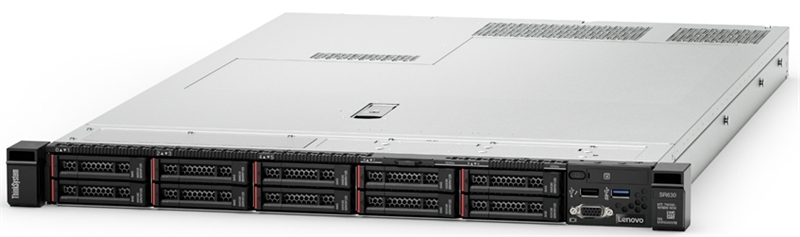 Lenovo TCH ThinkSystem SR630 Rack 1U,1xXeon 4210К 10C(2.4GHz/13.75MB/100W),32GB/2Rx4/2933MHz/1.2V RDIMM,noHDD 2.5