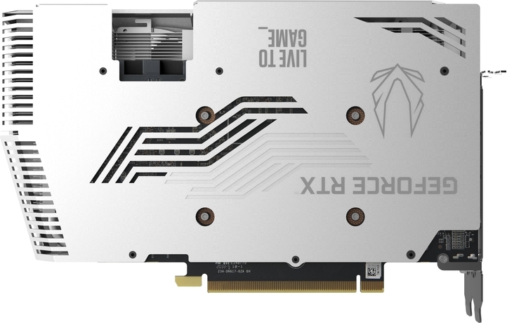 Видеокарта ZOTAC GeForce RTX 3060 Ti AMP WHITE Edition LHR 8Gb (ZT-A30610F-10PLHR)