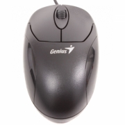 Мышь Genius XScroll V3 [31010233100] черная, оптическая, 1000dpi, 3 кнопки, USB кабель 1.8м (252320)