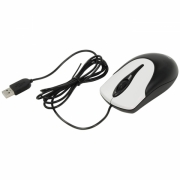 Мышь Genius NetScroll 100 V2 new [31010001400] черная/серебро, оптическая, 800dpi, 3 кнопки, USB кабель 1.5м (254867)