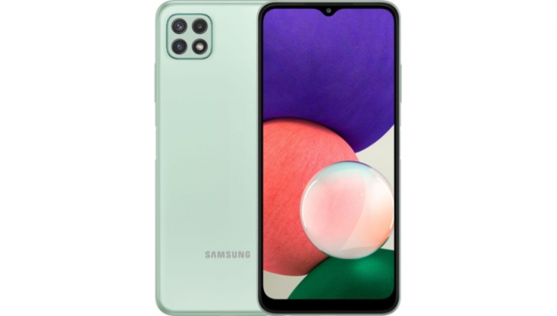 Смартфон Samsung Galaxy A22s (2022) 128Gb/4Gb, мятный (SM-A226BLGVSER)