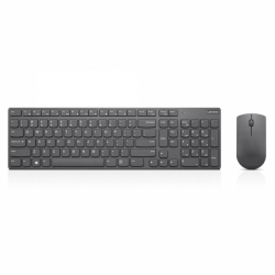 Беспроводная клавиатура/мышь LENOVO PROFES. RUS 4X30T25796, серый 