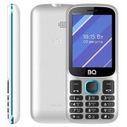 Мобильный телефон BQ 2820 Step XL+, бело-синий (86183787)