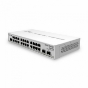 CRS326-24G-2S+IN with 800 MHz CPU, 512MB RAM, 24xGigabit LAN, 2xSFP+ cages, RouterOS L5 or SwitchOS (dual boot), desktop case, PSU, (006462)