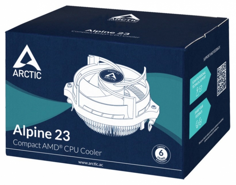 Кулер для процессора ARCTIC Alpine 23 (ACALP00035A)