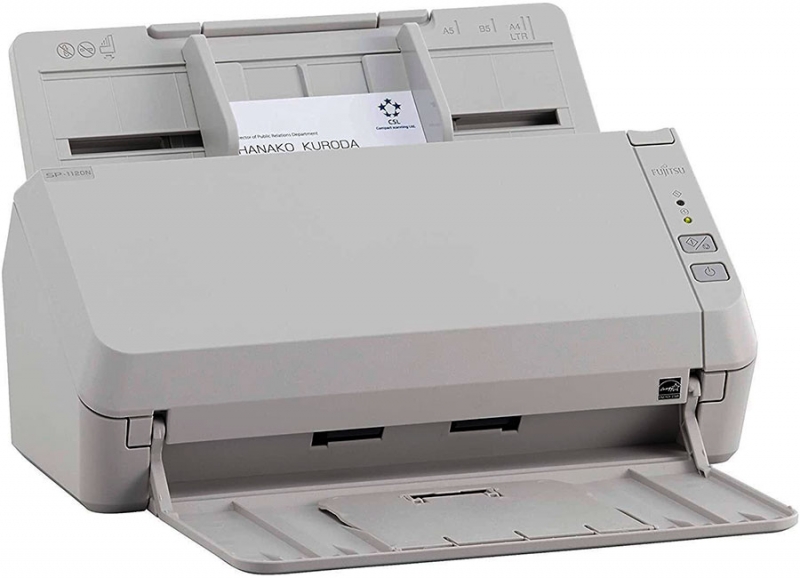 Сканер Fujitsu SP-1120N, белый (PA03811-B001)