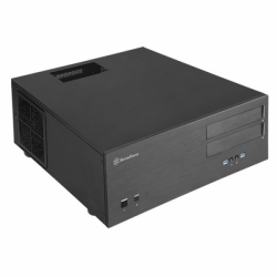 SST-GD08B Grandia HTPC ATX Computer Case, Silent High Airflow Performance, black  (814216)