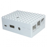 RA181   Корпус ACD White ABS Plastic Building Block case for Raspberry Pi 3 B/B+ (CBPIBLOX-WHT) (494279)
