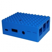 RA184   Корпус ACD Blue ABS Plastic Building Block case for Raspberry Pi 3 B (CBPIBLOX-BLU) (494354)