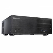 SST-GD08B Grandia HTPC ATX Computer Case, Silent High Airflow Performance, black  (814216)