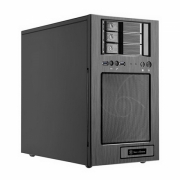 SST-CS330B Case Storage Micro-ATX Tower Computer Case, support 7x 3.5" or 2.5" Hot-Swap HDD Bays + 1x 3,5" or 2,5", black internal and black outside