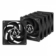 Вентиляторы для корпуса ARCTIC P8 Value Pack, черные, 5 шт. (ACFAN00153A)