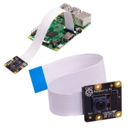 Raspberry Pi   Камера PiNoIR Camera v2 Retail,   Infrared camera, Sony IMX219 8-megapixel sensor, Supports 1080p30, 720p60 and VGA90 video modes, Cable 15 cm, Compatible with Raspberry Pi 1, 2, and 3 (RASP2035)(913-2673) (370288)