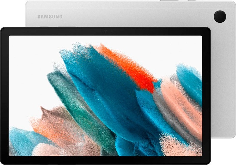 Планшет Samsung Galaxy Tab A8 LTE 128GB, серебристый (SM-X205NZSFSER) 