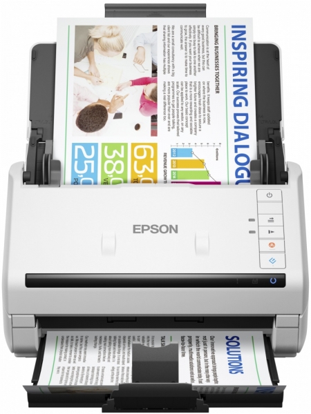 Сканер EPSON WorkForce DS-530II, белый (B11B261401)