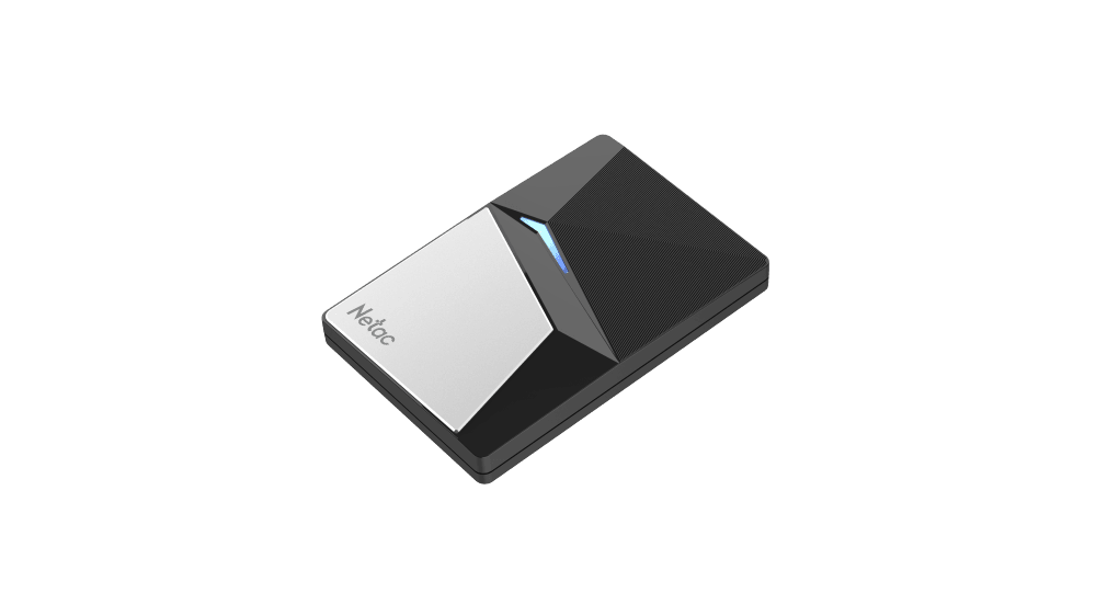 Накопитель твердотельный NeTac Внешний твердотельный накопитель Netac External Z7S USB 3.2 120Gb