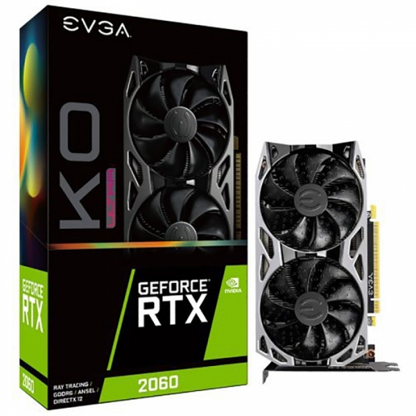 Видеокарта EVGA GeForce RTX 2060 SC GAMING 6Gb (06G-P4-2062-KR)