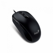 Мышь Genius DX-110 PS/2 Black [31010116106] черная, оптическая, 1000dpi, 3 кнопки, кабель 1.5м, (251552)