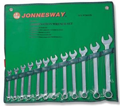 Набор комбинированных ключей 10-32мм, 12 предметов Jonnesway W26112SA