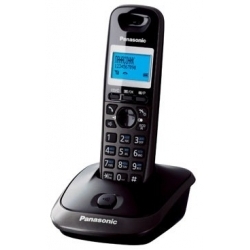 Радиотелефон Panasonic KX-TG2511RUT, темно-серый металлик/черный 