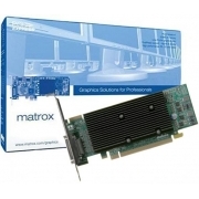 Видеокарта Matrox (M9140-E512LAF) M9140 LP PCIe x16 PCI-Ex16, 512MB, DDR2, Low Profile Bracket, Connector- KX-20, KX-20 to 4xDVI-I cable, 4x DVI-HD15, Max Digital/Analog Resolution per Output 1920x1200, RTL {10} (235899)