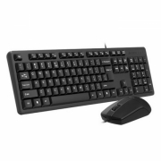 Клавиатура + мышь A4Tech KK-3330S клав:черный мышь:черный USB KK-3330S USB (BLACK)  (962971)