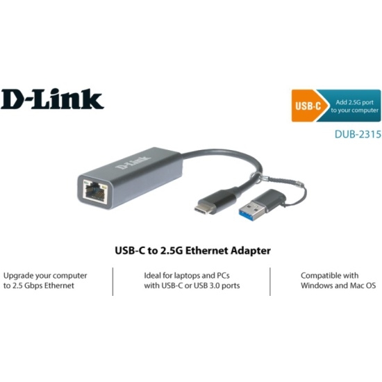 Сетевой адаптер D-Link DUB-2315/A1A